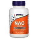 NOW Foods - NAC, 600 mg, 100 Capsules Végétariennes - Réduction du ...