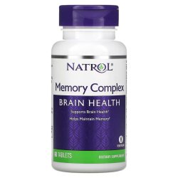 Natrol - مجمع دعم الذاكرة وصحة الدماغ - تعزيز التركيز وتقوية الذاكرة بفعالية
