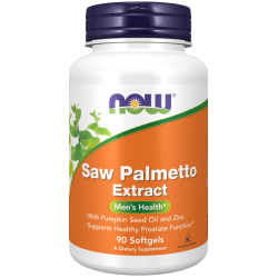 NOW Foods - Extrait de Saw Palmetto, 160 mg, 90 Capsules Végétarien...